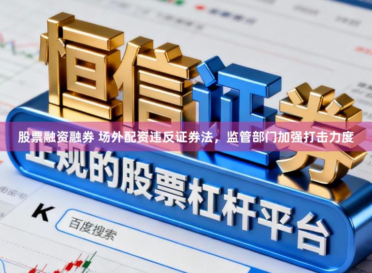 股票融资融券 场外配资违反证券法，监管部门加强打击力度